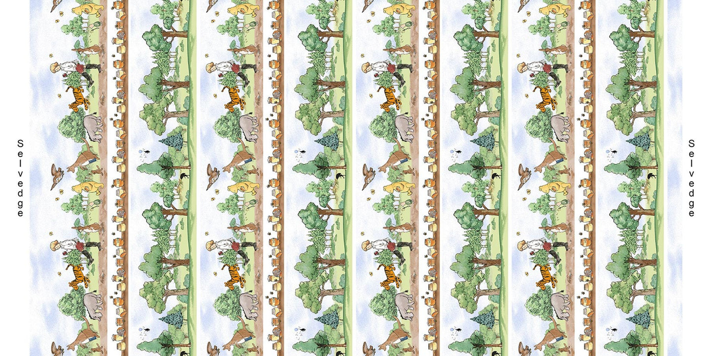 Classic Winnie Border Stripe #8727-36