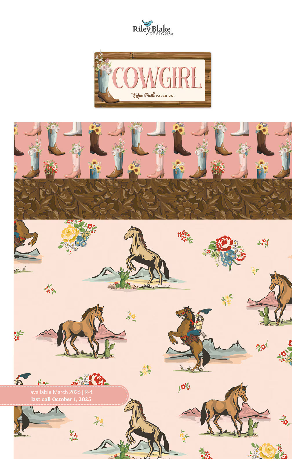 Cowgirl Panel # P17487-panel