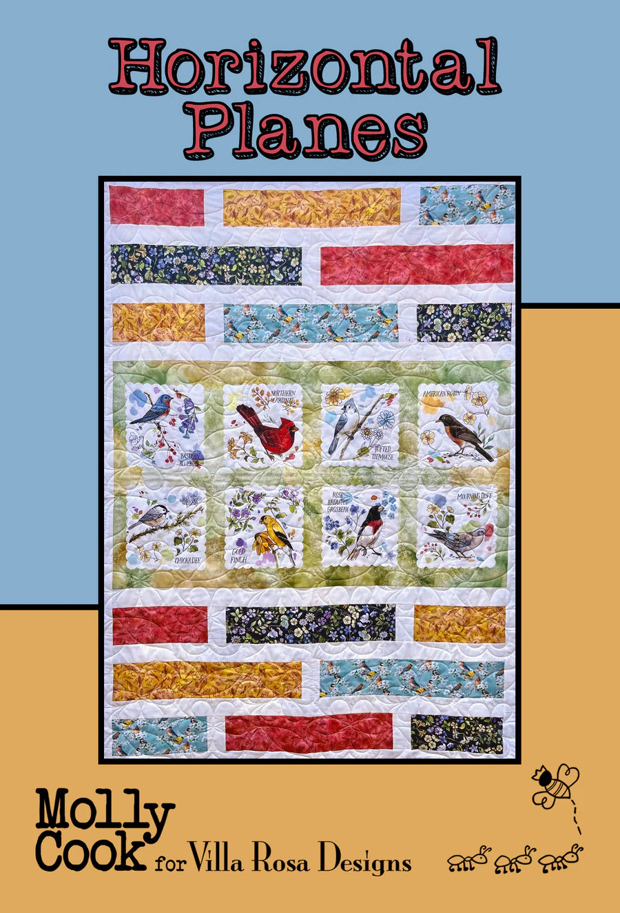 Villa Rosa Pattern Card-Horizontal Planes
