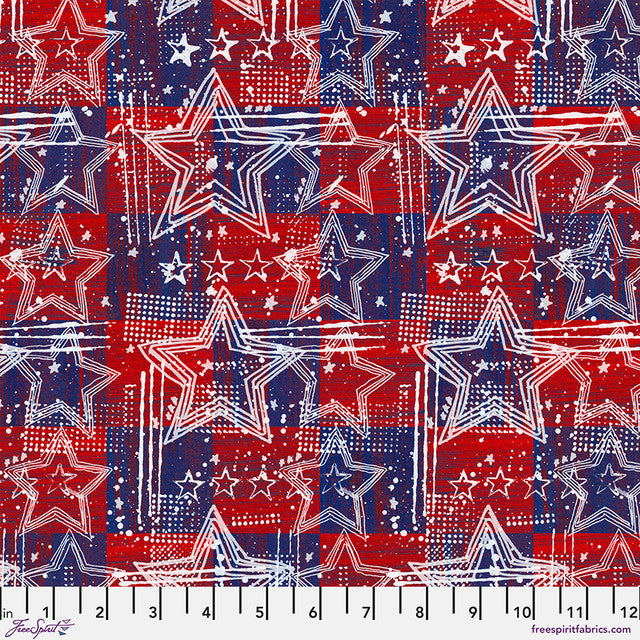 Americana -Spangled Stars #PWKP088