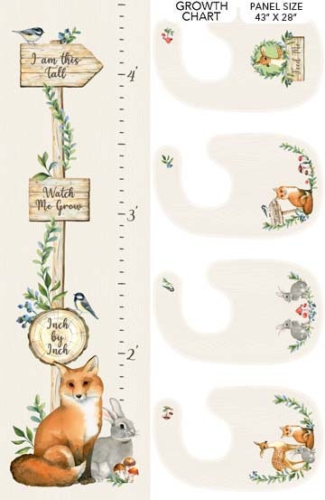 Watch Me Grow - 28" Growth Chart Panel - #93211