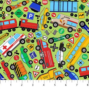 CLEARANCE - All Around Town - Green multi - 24244-74