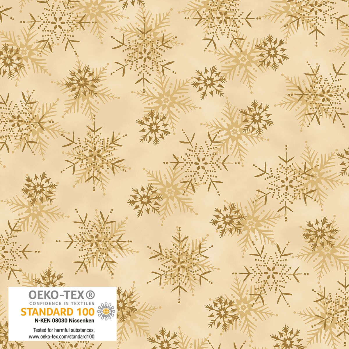 Frosty Snowflake - Stof Fabrics - #4590-202