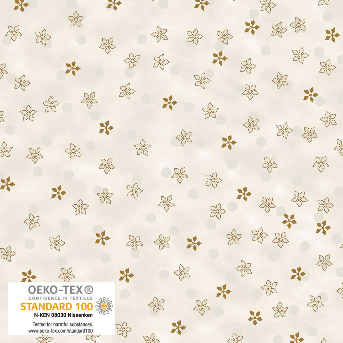 Frosty Snowflake - Stof Fabrics - #4590-127