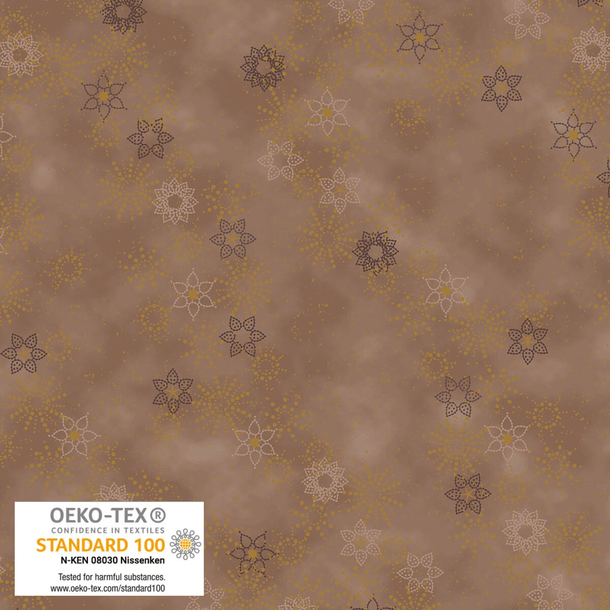 Frosty Snowflake - Stof Fabrics - #4590-304