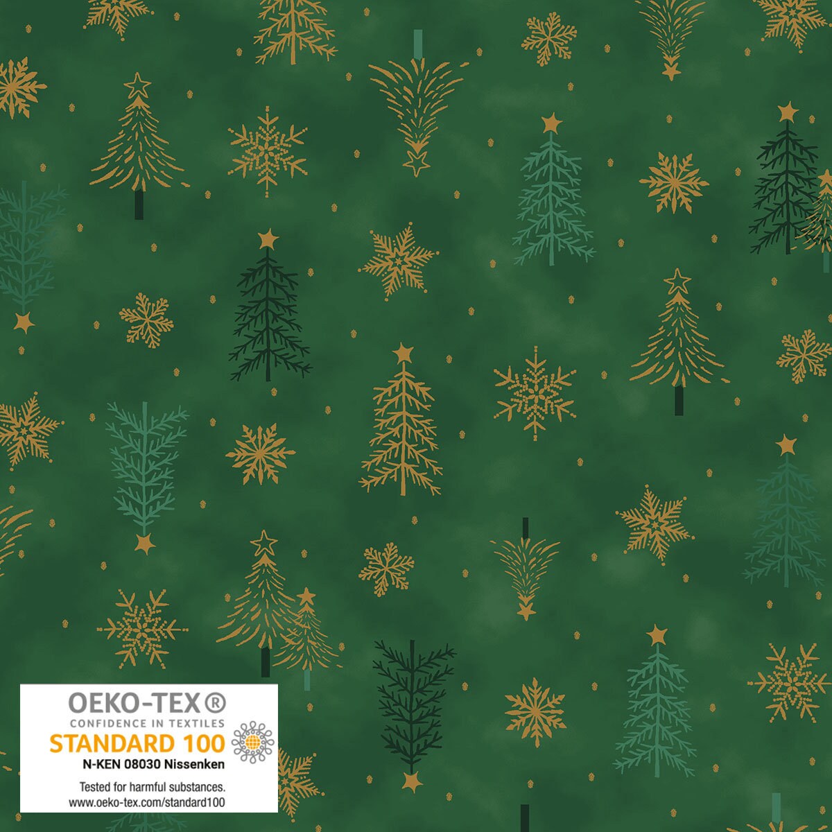 Frosty Snowflake - Stof Fabrics - #4590-803