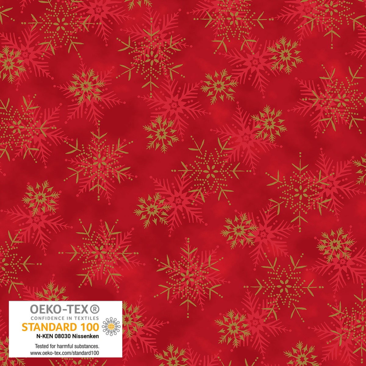 Frosty Snowflake - Stof Fabrics - #4590-402