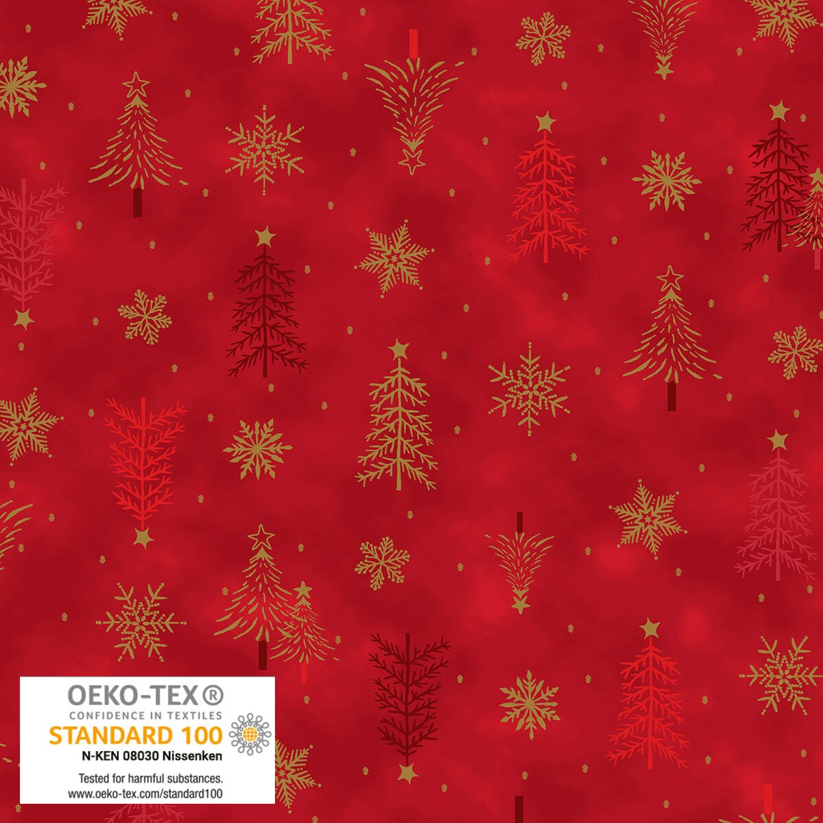 Frosty Snowflake - Stof Fabrics - #4590-403