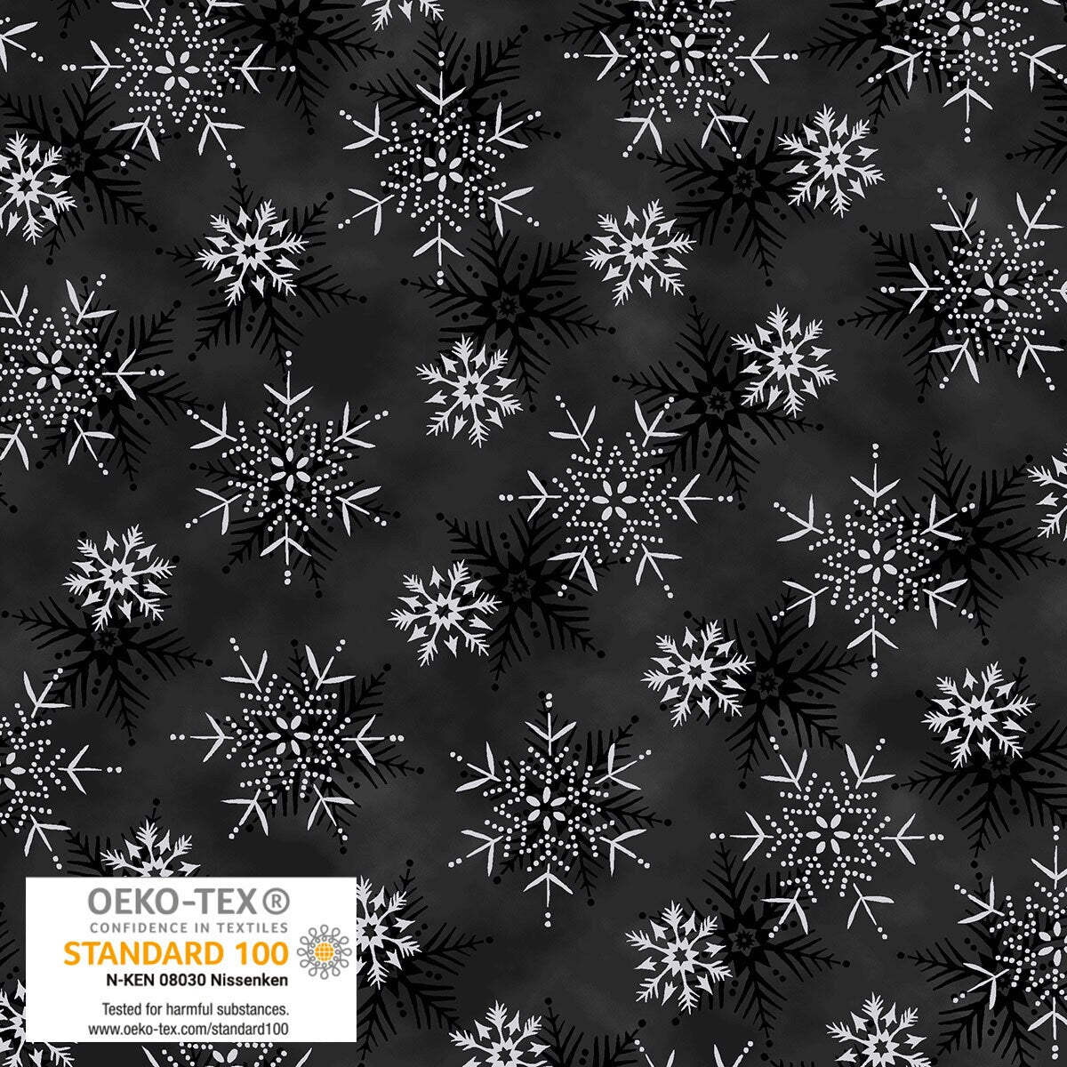 Frosty Snowflake - Stof Fabrics - #4590-910