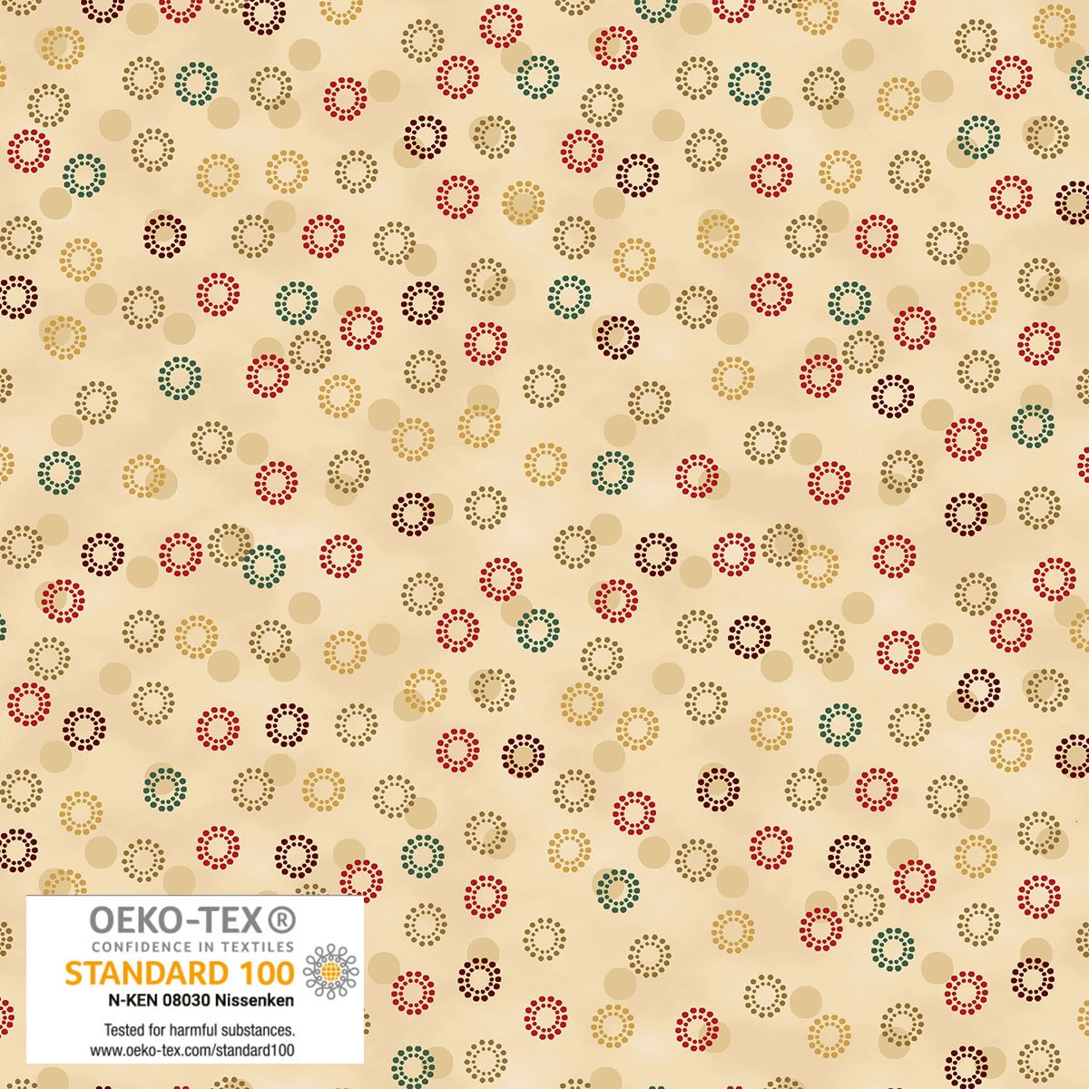 Frosty Snowflake - Stof Fabrics - #4590-213