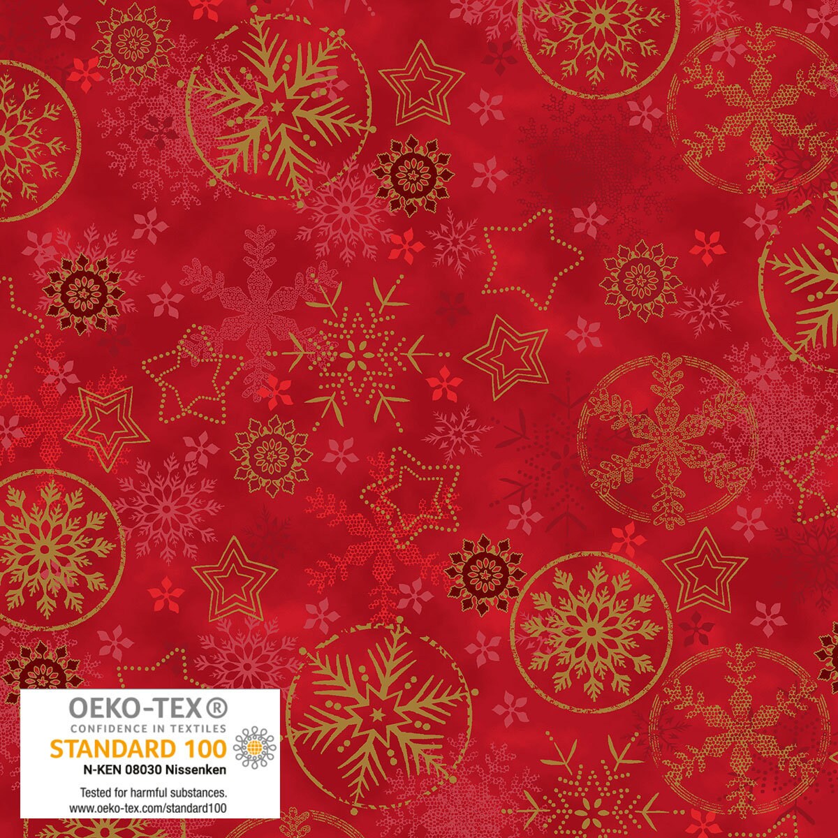Frosty Snowflake - Stof Fabrics - #4590-400