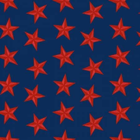 Liberty for All - Set Star Red/Blue - #656-78