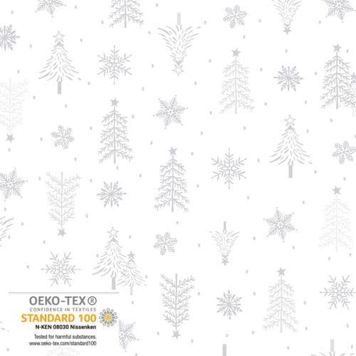 Frosty Snowflake - Stof Fabrics - #4590-103