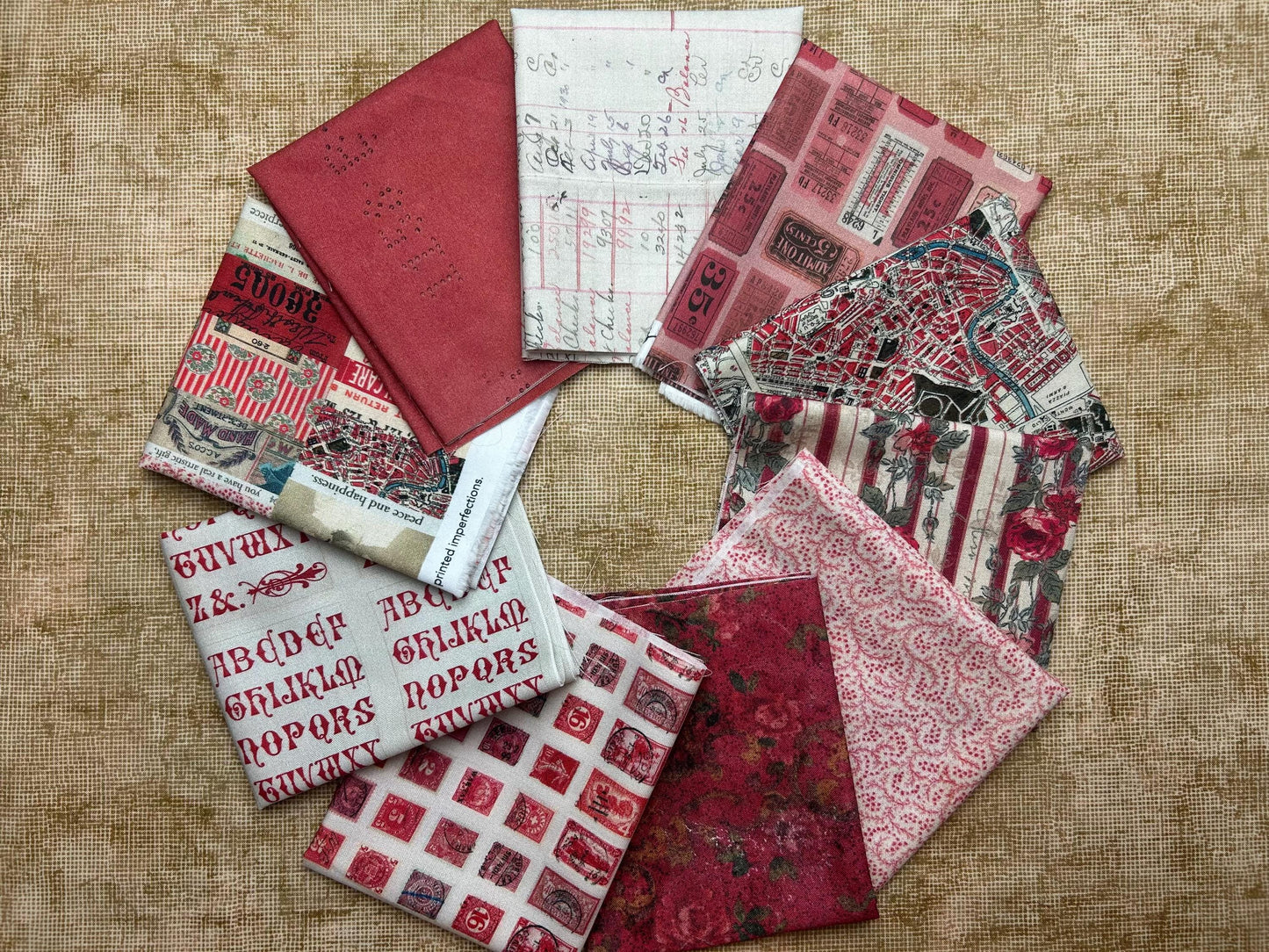 Tim Holtz Red Palette Collection - Typography #224