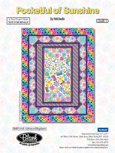 Pocketful of Sunshine - 24" Panel - #2419P-01