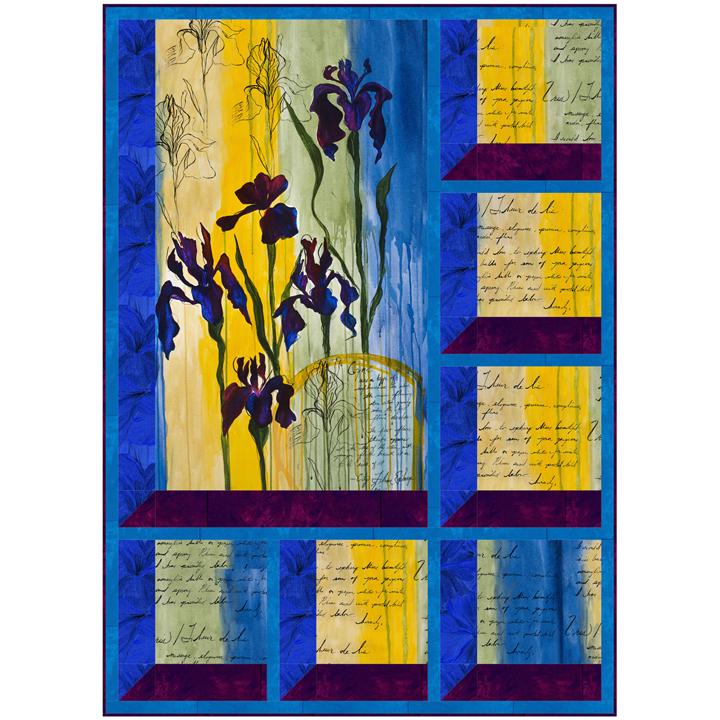 City Flower Exchange - The Exchange Panel 24" x 43" - 40021-53