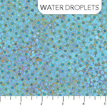 LAST CHANCE - Artisan New Shimmer - "Water Droplets" - #22994M-44 - (11 inches)