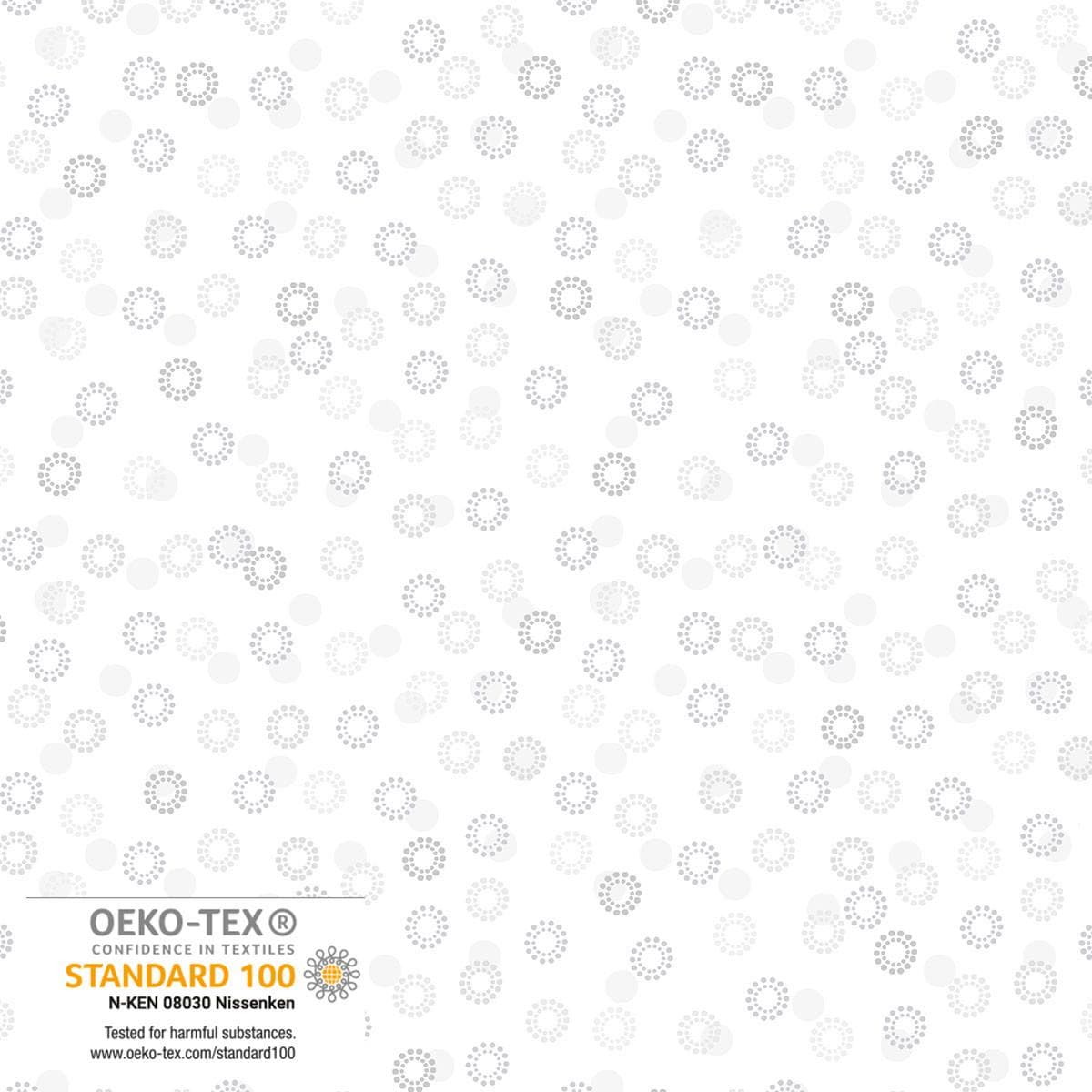 Frosty Snowflake - Stof Fabrics - #4590-109