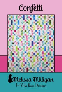 Villa Rosa Pattern Card-Confetti