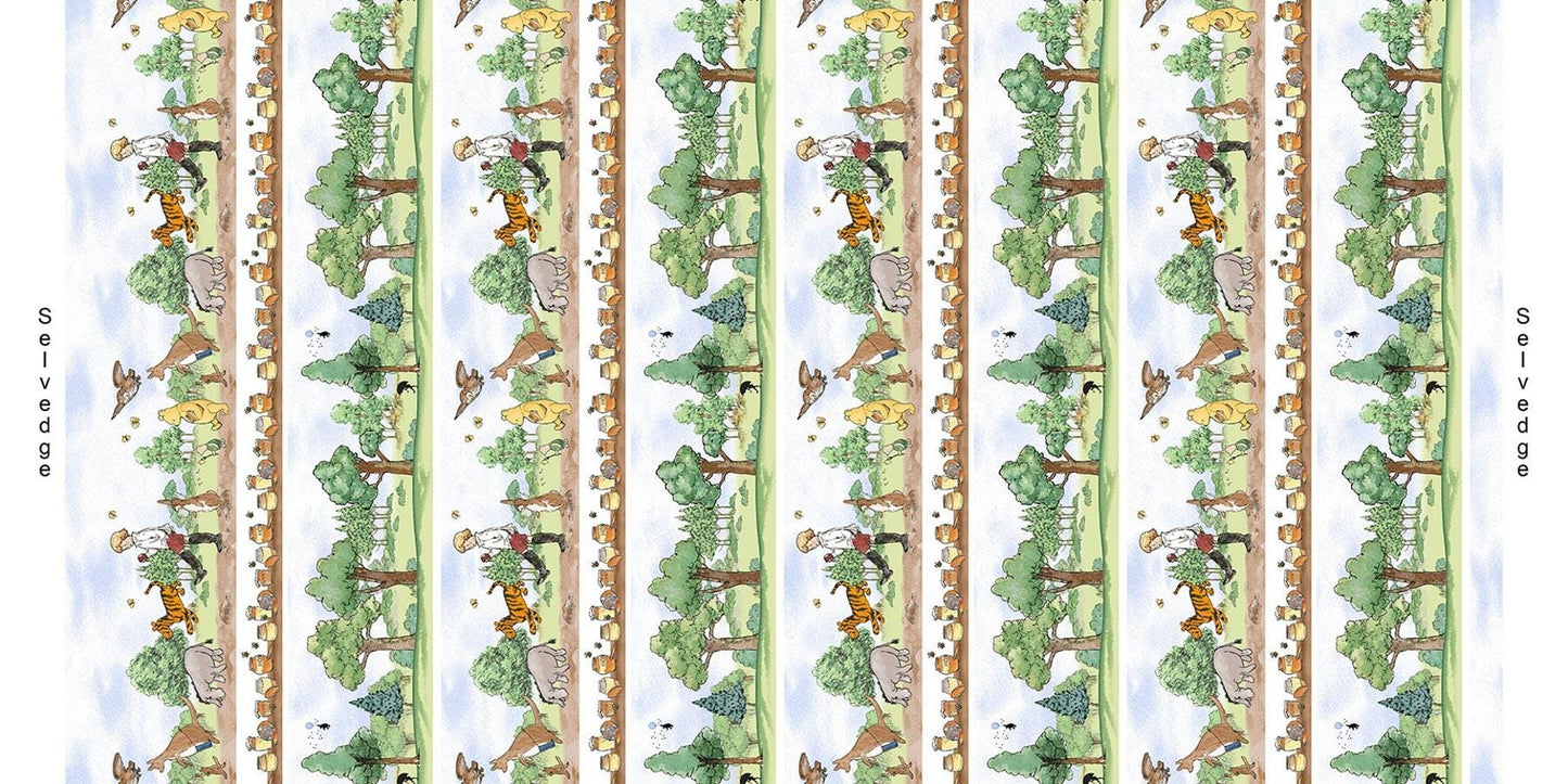 Classic Winnie Border Stripe #8727-36