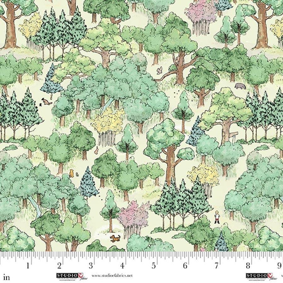 Classic Winnie Forest #8724-66 Green