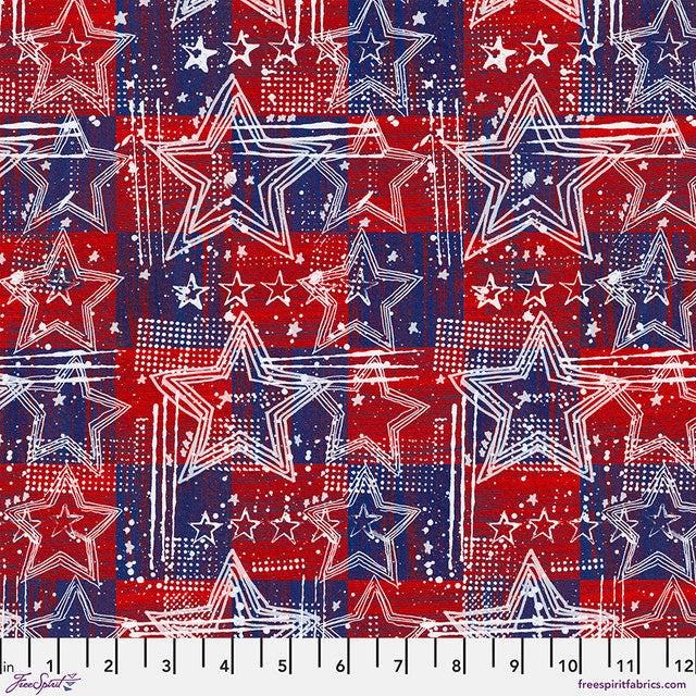 Americana -Spangled Stars #PWKP088