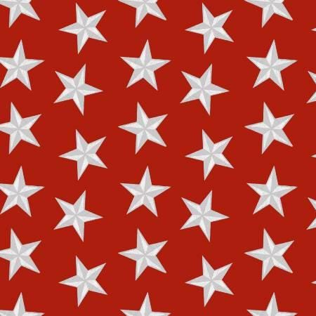Liberty for All - Set Star Red/White - #656-81