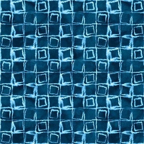 Katori - Blue Square Geometric