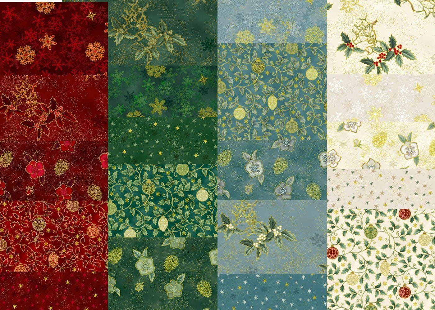 Christmas Stars - Stof Fabrics - #4592-014