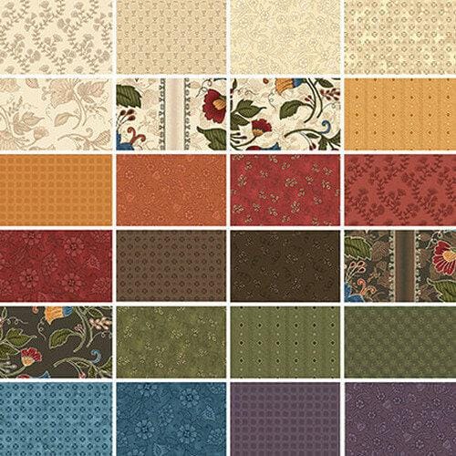 Ashton - Cocoa Tear Drop Floral - #1675-39