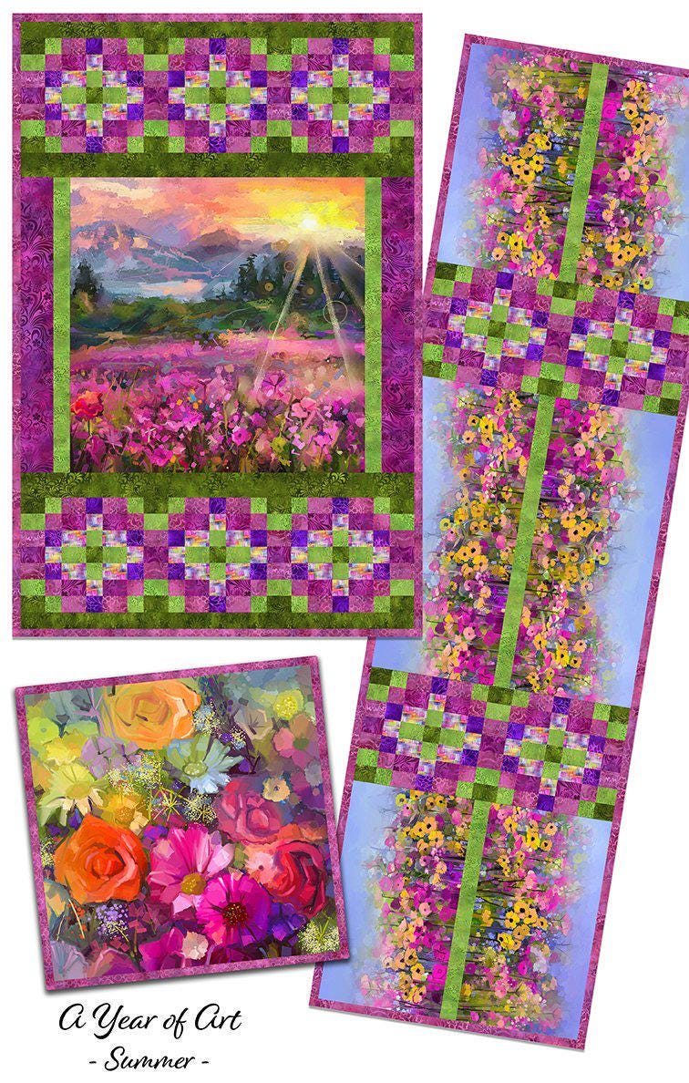 A Year of Art - Summer - 24" Panel - #20YOA1
