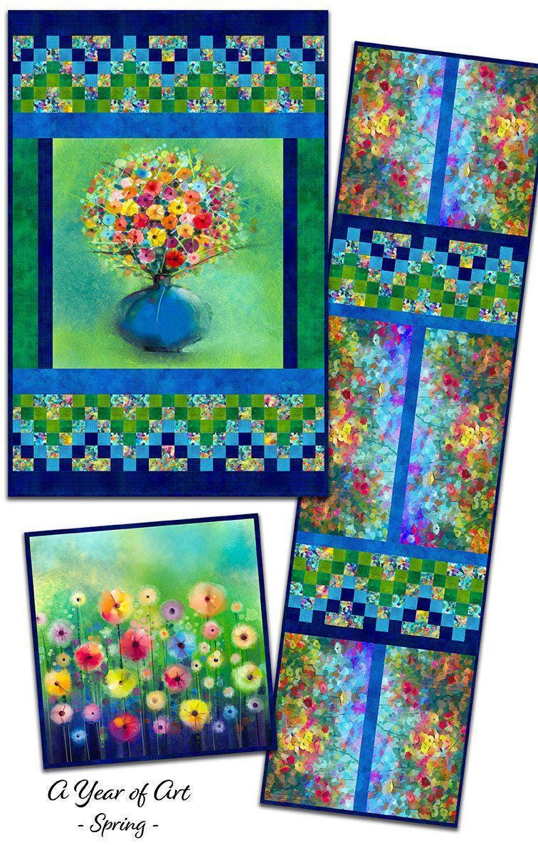 A Year of Art - Spring - 19" Panel - #10YOA1