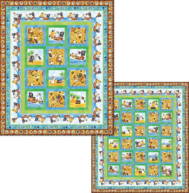 Shiver Me Whiskers - 24" Panel - #23022-62