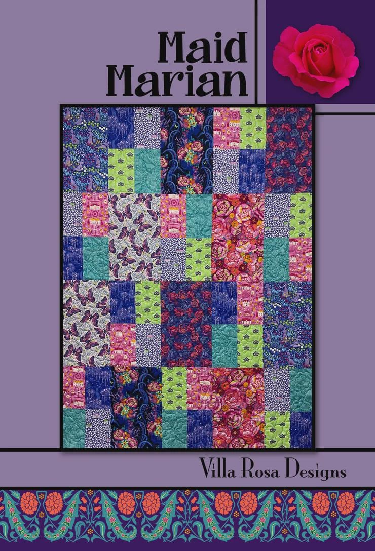 Villa Rosa Pattern Card-Maid Marian