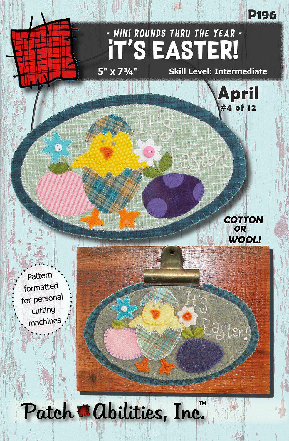 It's Easter! Patch Abilities Pattern