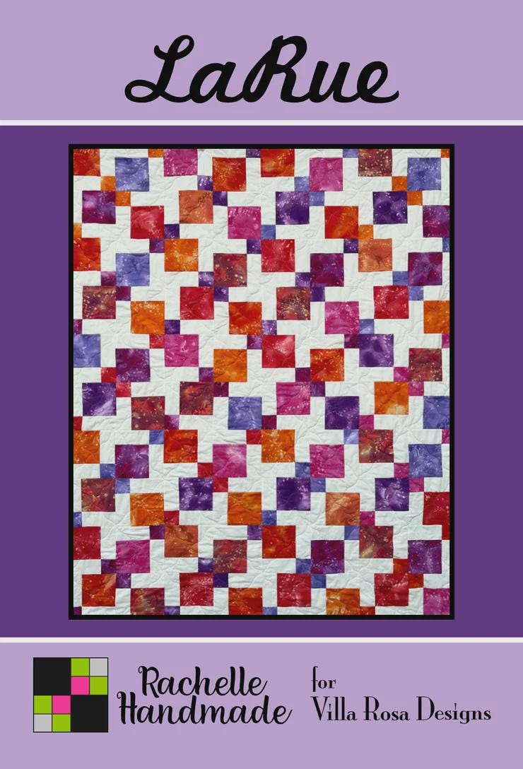 Villa Rosa Pattern Card-LaRue