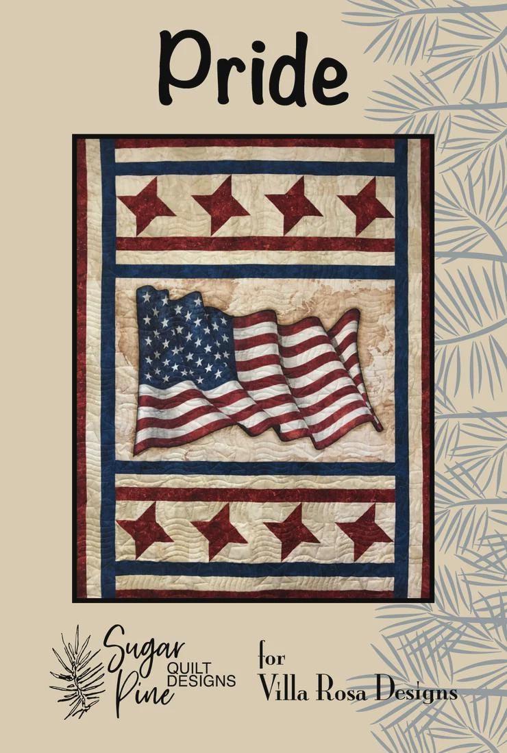 Villa Rosa Pattern Card-Pride