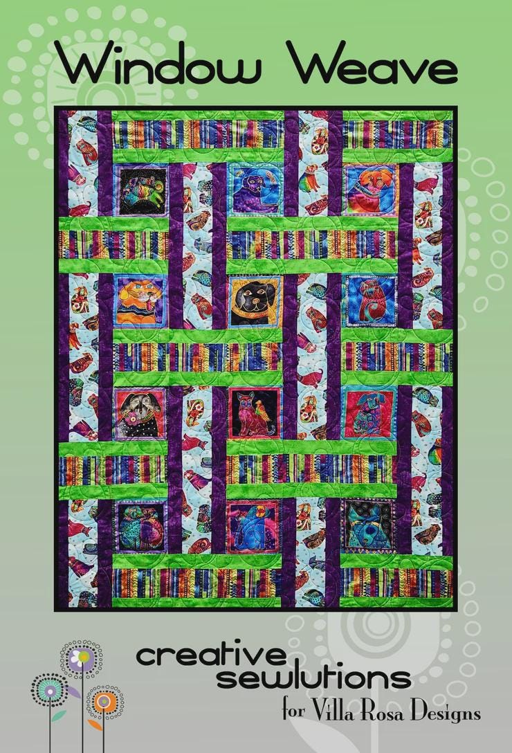 Villa Rosa Pattern Card-Window Weave