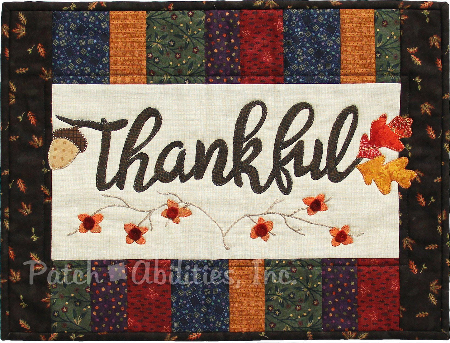 Thankful for Fall Patch Abilities Pattern