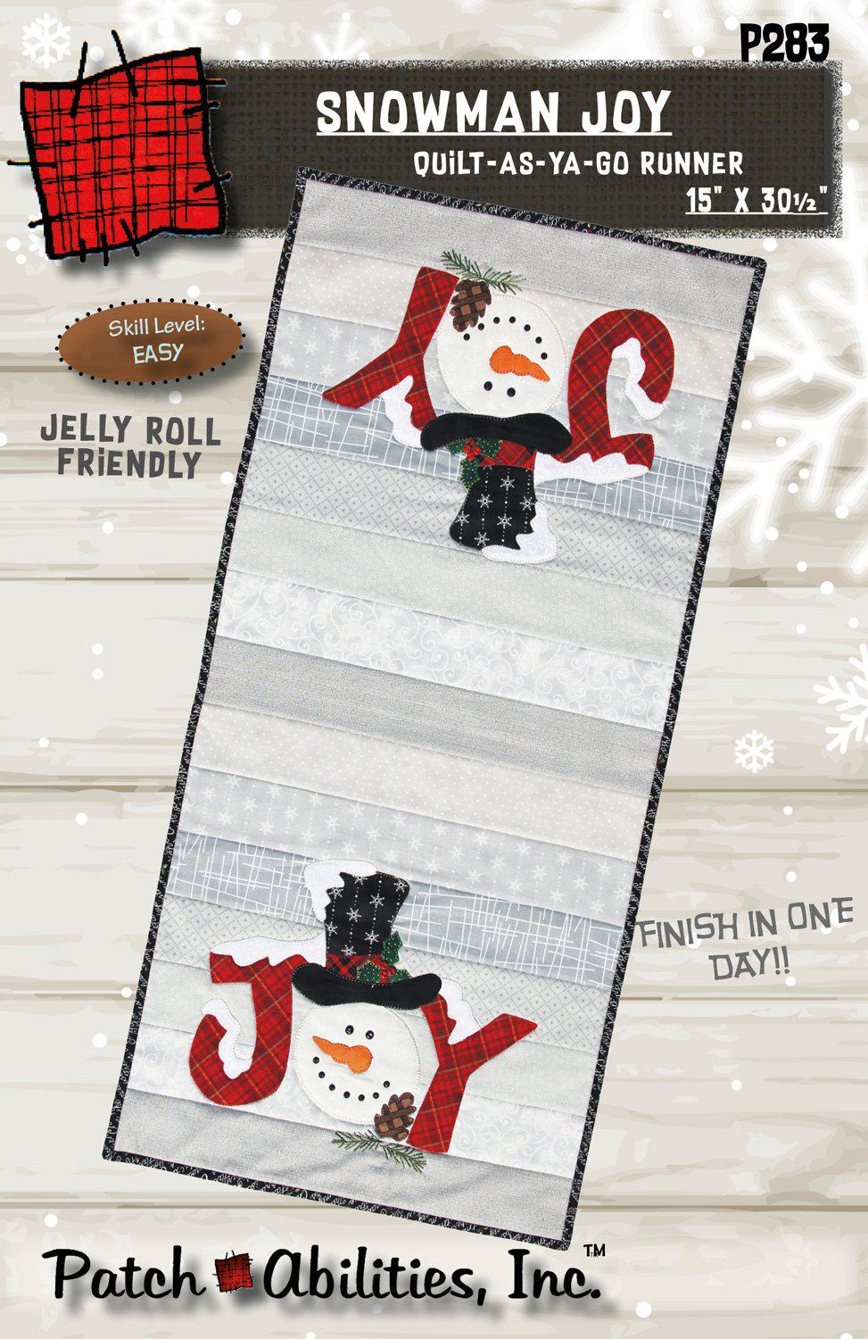 Snowman Joy Patch Abilities Pattern