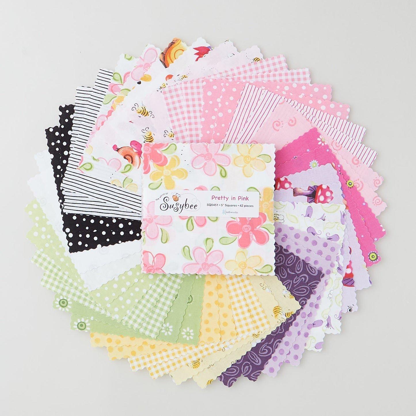 Susybee 10" Squares 42 pieces TSQ0451