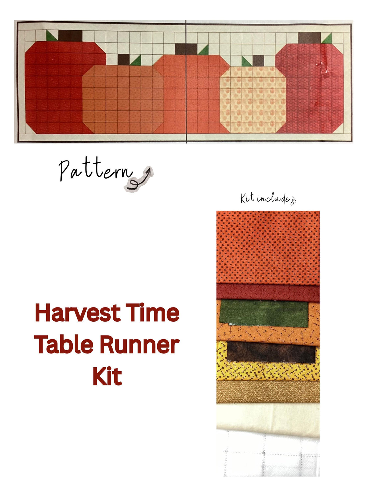 Harvest Time Table Runner Kit