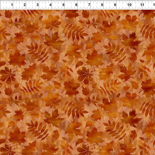 Autumn Celebration-Leaves Rust- #6AUT-1