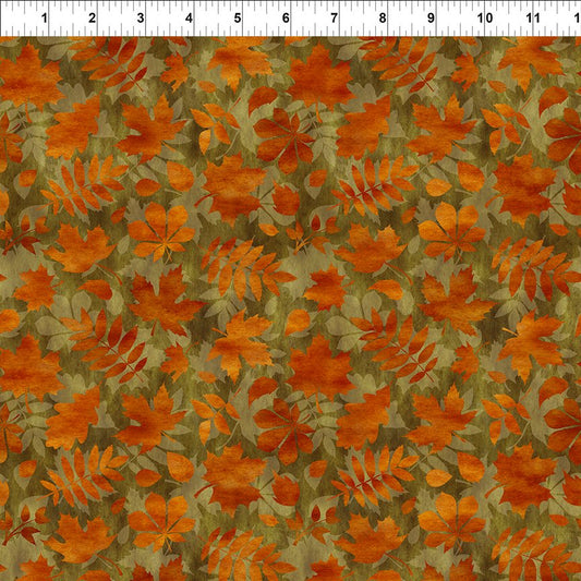 Autumn Celebration-Leaves Green- #6AUT-2