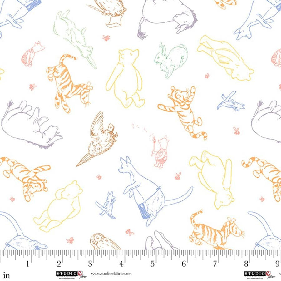 Classic Winnie Character #8725-47 Multi