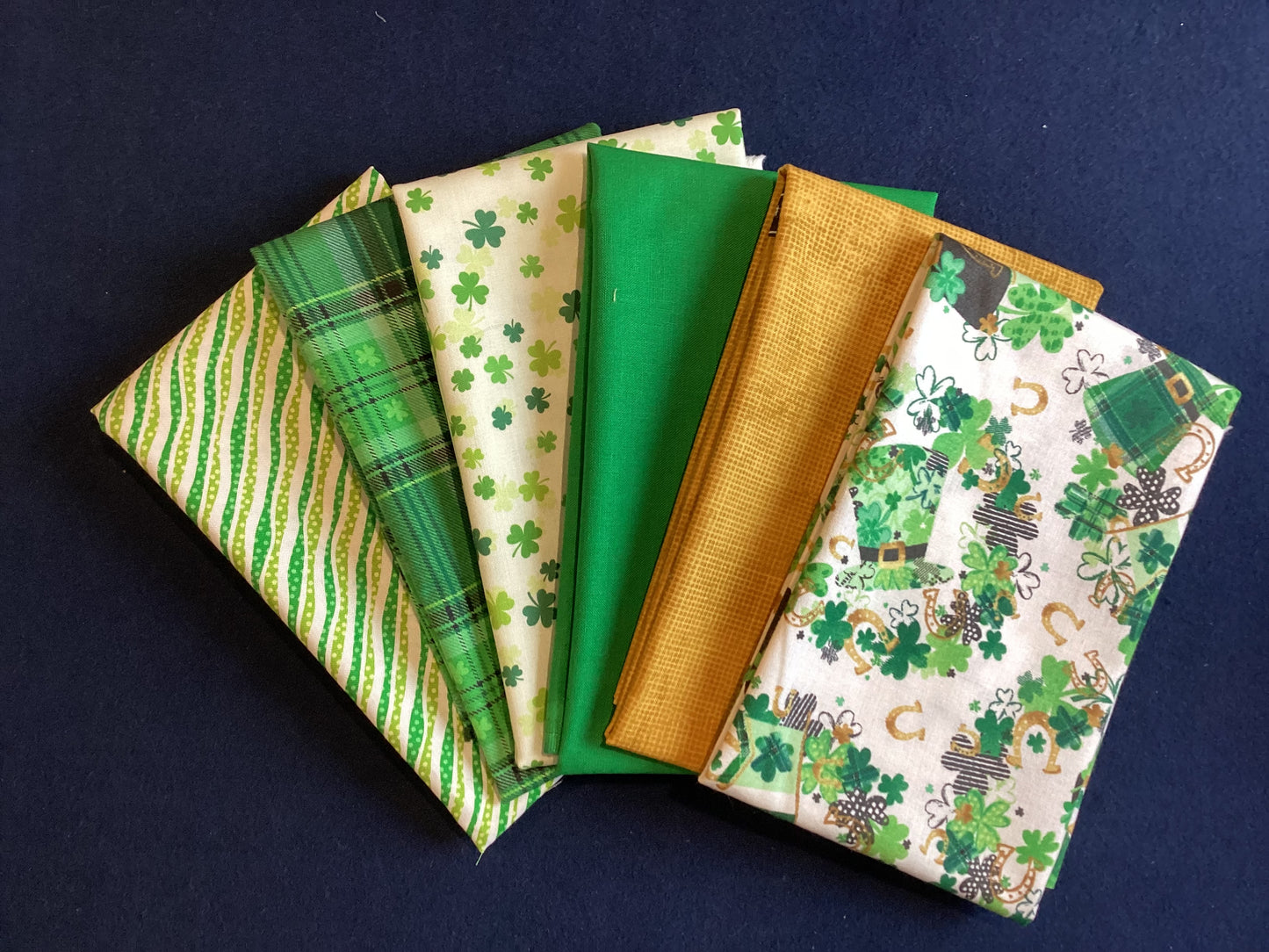 Mystery Five-0 6 Fat Qtr Bundles -Join the FREE Mystery Five-0 Facebook Mystery quilt