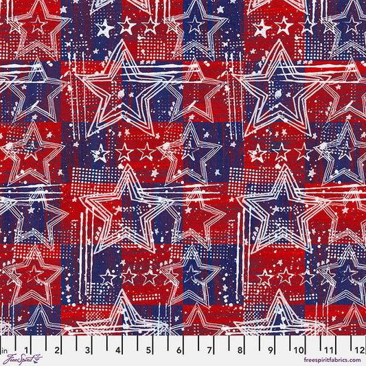 Americana -Spangled Stars  #PWKP088