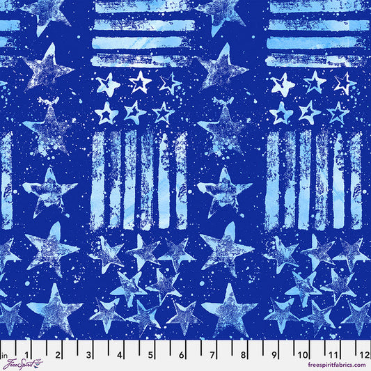 Americana -Stars & Stripes LG Blue  #PWKP089