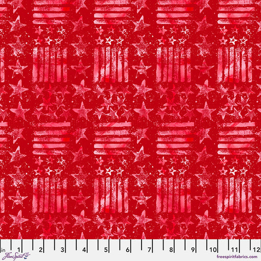 Americana -Stars & Stripes SM Red #PWKP090
