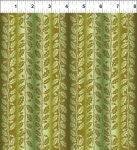 Clearance Our Autumn Friends Vine Stripe Olive #4OAF-2